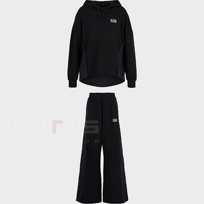 ДАМСКИ СПОРТЕН ЕКИП EA7 EMPORIO ARMANI 3DTV58 TRAIN TRACKSUIT W HO RN OH CONTEMPORARY SPORT ЧЕРЕН