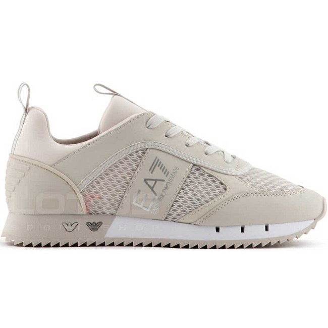 ДАМСКИ ОБУВКИ EA7 EMPORIO ARMANI X8X027 BLACK&WHITE LACES БЕЖОВИ