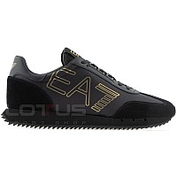 МЪЖКИ МАРАТОНКИ EA7 EMPORIO ARMANI X8X101 BLACK&WHITE VINTAGE ЧЕРНИ