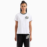 ДАМСКА ТЕНИСКА EA7 EMPORIO ARMANI 3DTT11 TRAIN 20TH YEAR ANNIVERSARY W TEE SS БЯЛА