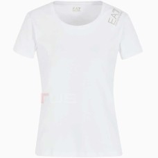 ДАМСКА ТЕНИСКА EA7 EMPORIO ARMANI 8NTT50 TRAIN CORE LADY W TEE SS БЯЛА