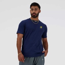 МЪЖКА ТЕНИСКА NEW BALANCE MT41586NNY BOOKSHELF TEE ТЪМНОСИНЯ