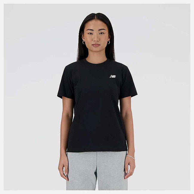 ДАМСКА ТЕНИСКА NEW BALANCE WT41509BK JERSEY SMALL LOGO T-SHIRT ЧЕРНА