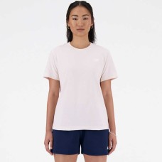 ДАМСКА ТЕНИСКА NEW BALANCE WT41509OUK JERSEY SMALL LOGO T-SHIRT РОЗОВА