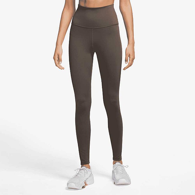 ДАМСКИ КЛИН NIKE ONE DF HR TGHT КАФЯВ