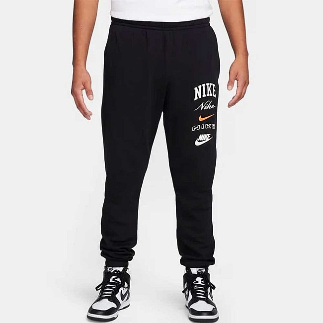 МЪЖКО ДОЛНИЩЕ NIKE CLUB BB CF PANT STACK GX ЧЕРНО