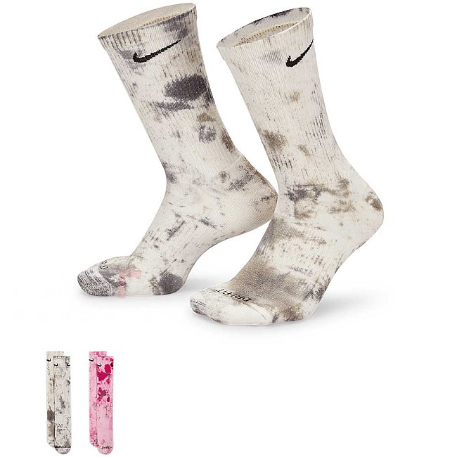 ЧОРАПИ NIKE ED CSH CRW 2P 144 CLRSPLH БЕЖОВИ/ЧЕРВЕНИ