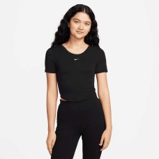 ДАМСКА ТЕНИСКА NIKE NSW CHLL KNT MRIB SS TOP ЧЕРНА