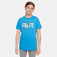 ДЕТСКА ТЕНИСКА ЗА МОМЧЕ NIKE NSW TEE AIR 1 СИНЯ