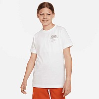 ДЕТСКА ТЕНИСКА ЗА МОМЧЕ NIKE NSW TEE AIR 2 БЯЛА
