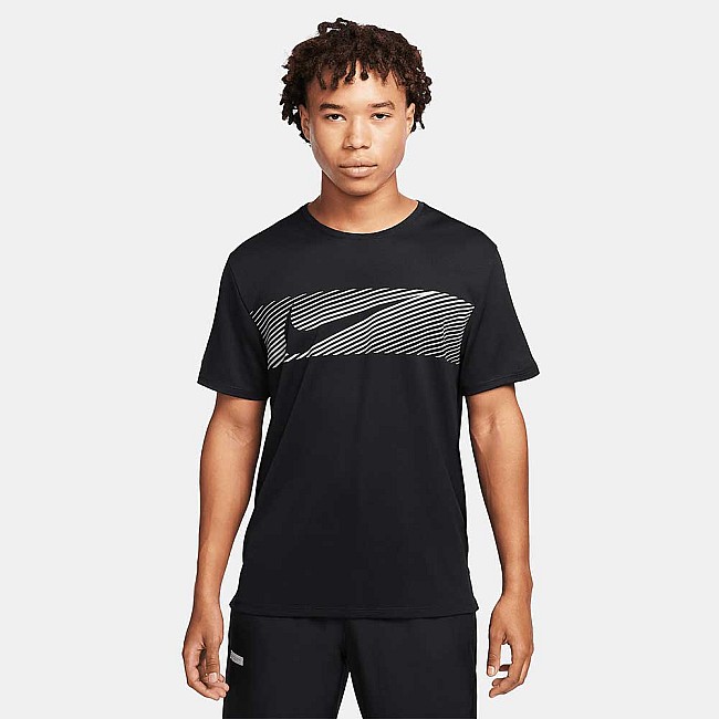 МЪЖКА ТЕНИСКА NIKE FLASH MILER TOP ЧЕРНА