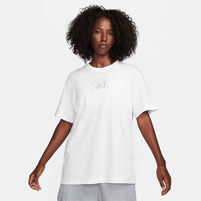 ДАМСКА ТЕНИСКА NIKE NSW TEE MONOGRAM SS BF БЯЛА