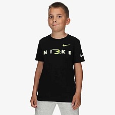 ДЕТСКА ТЕНИСКА ЗА МОМЧЕ NIKE RWB WORDMARK TEE ЧЕРНА
