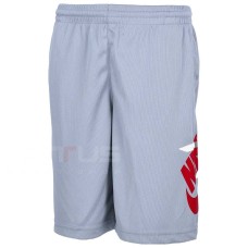 ДЕТСКИ КЪСИ ПАНТАЛОНИ ЗА МОМЧЕ NIKE SLIDER SHORT СИВО-СИНИ