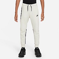 ДЕТСКО ДОЛНИЩЕ ЗА МОМЧЕ NIKE NSW TECH FLC PANT БЕЖОВО/ТЪМНОСИВО