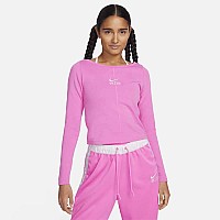 ДАМСКА БЛУЗА NIKE NSW AIR LS TOP РОЗОВА