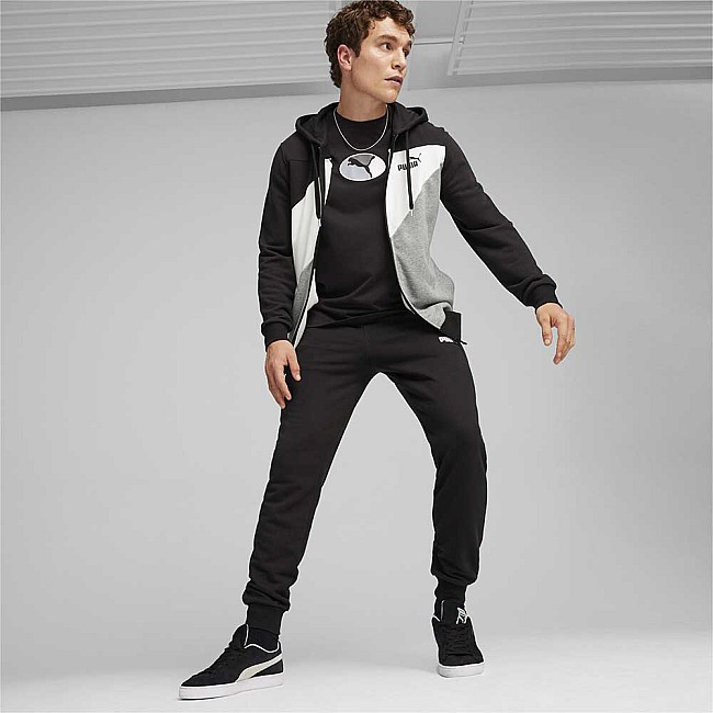 МЪЖКИ СПОРТЕН ЕКИП PUMA 67973001 POWER TRACKSUIT TR ЧЕРЕН
