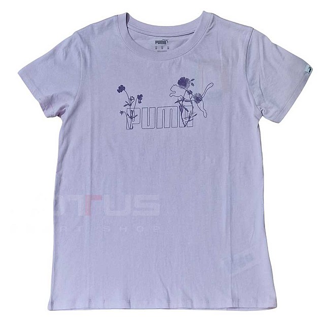 ДАМСКА ТЕНИСКА PUMA 68009603 SPRING IS IN THE AIR TEE БЛЕДОРОЗОВА