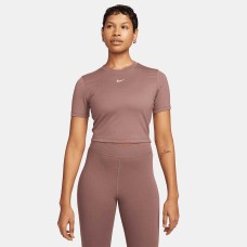 ДАМСКА ТЕНИСКА NIKE NSW ESSNTL SLM CRP БЛЕДОКАФЯВА