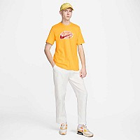 МЪЖКА ТЕНИСКА NIKE NSW TEE 12MO SWOOSH ЖЪЛТА