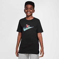 ДЕТСКА ТЕНИСКА ЗА МОМЧЕ NIKE NSW TEE BOXY 1 ЧЕРНА