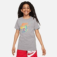 ДЕТСКА ТЕНИСКА NIKE NSW TEE BOXY 2 СИВА