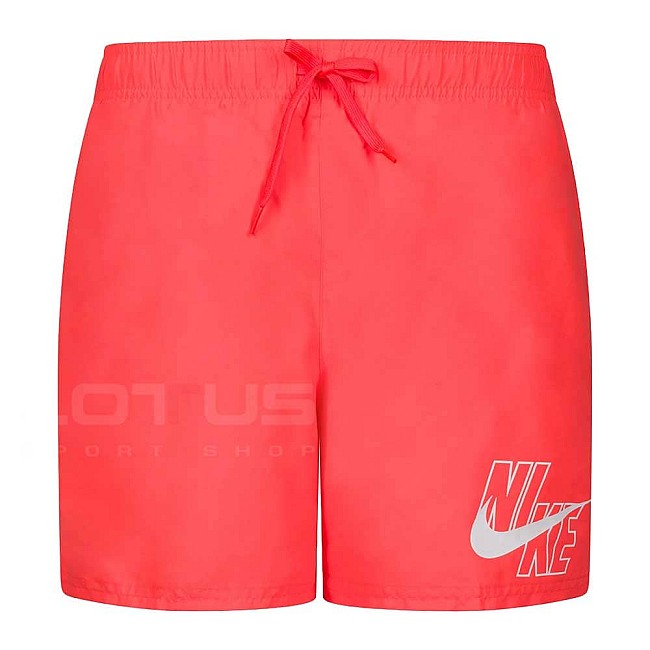 МЪЖКИ ПЛУВНИ ШОРТИ NIKE NESSA566-631 LOGO 5IN VOLLEY SHORT ЧЕРВЕНИ - Lotus Sport