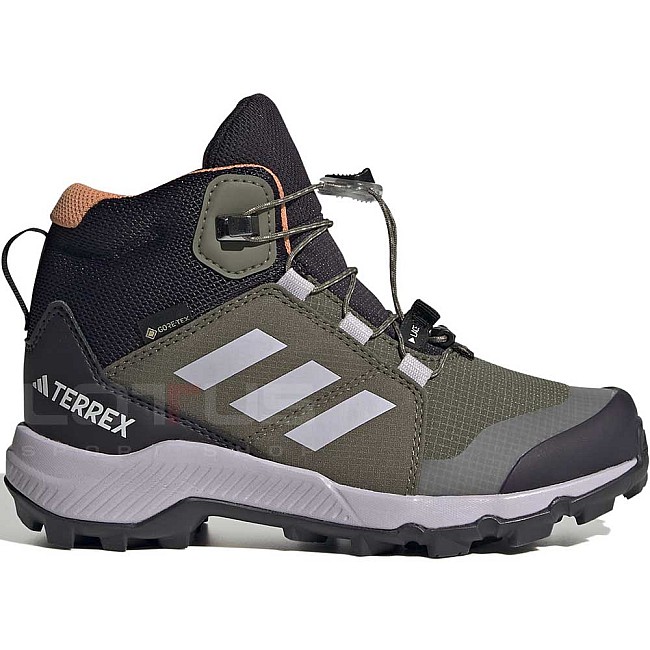ДЕТСКИ ЗИМНИ ОБУВКИ ЗА МОМЧЕ ADIDAS ID0928 TERREX MID GTX K ЗЕЛЕНИ