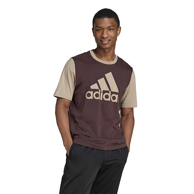 МЪЖКА ТЕНИСКА ADIDAS IX0132 BL SJ TEE КАФЯВА/БЕЖОВА