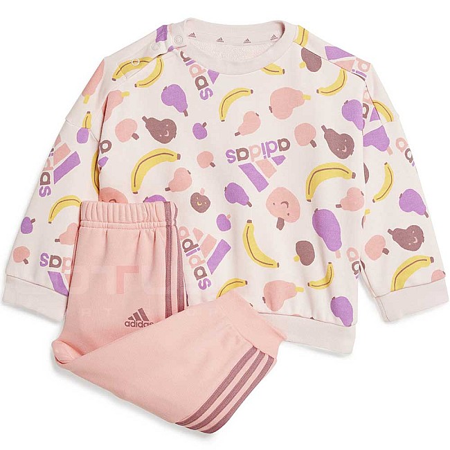 БЕБЕШКИ СПОРТЕН ЕКИП ЗА МОМИЧЕ ADIDAS JF4487 I FRUIT FT JOG РОЗОВ