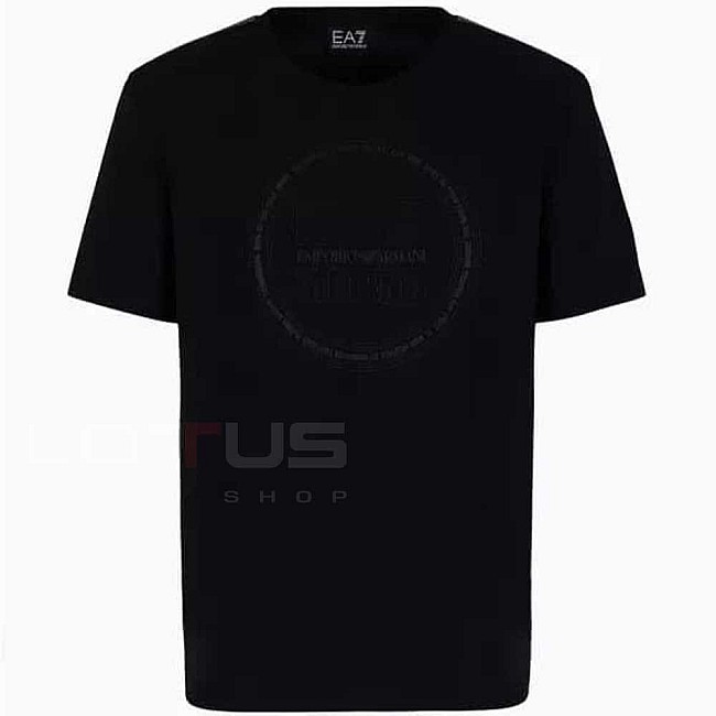 МЪЖКА ТЕНИСКА EA7 EMPORIO ARMANI 3DPT39-1200 TRAIN LOGO SERIES M TEE SS MILANO ЧЕРНА