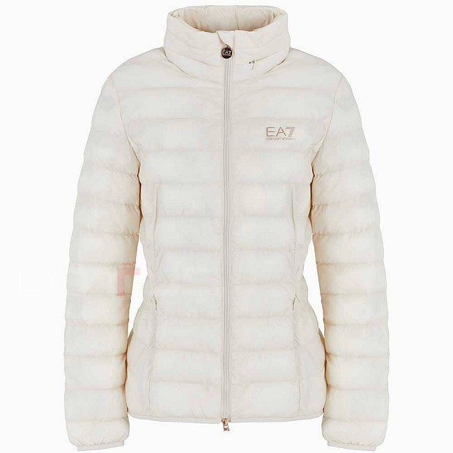 ДАМСКО ЯКЕ EA7 EMPORIO ARMANI 6DTB28-0711 TRAIN CORE LADY W ECO DOWN JACKET ULTRA LIGHT КРЕМАВО