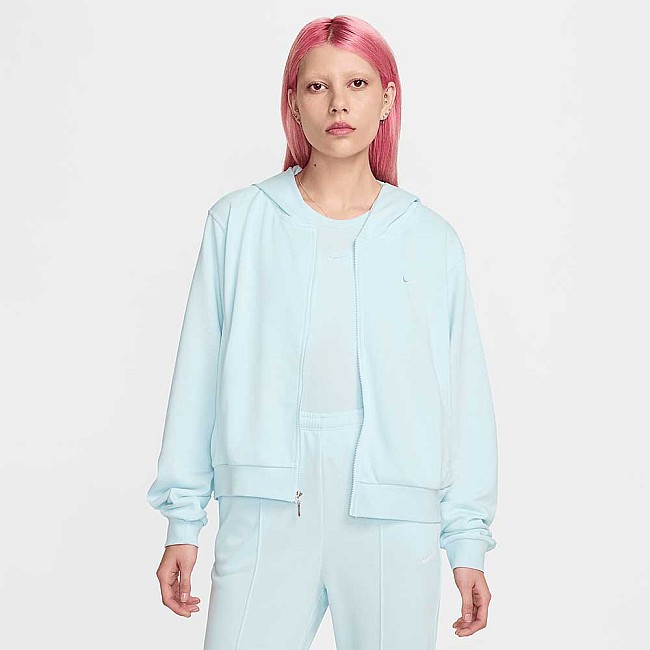 ДАМСКО ГОРНИЩЕ NIKE FN2415-474 NSW CHLL FT FZ HDY СВЕТЛОСИНЬО