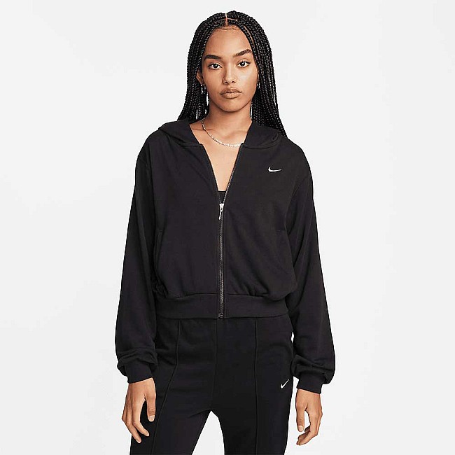 ДАМСКО ГОРНИЩЕ NIKE FN2415-010 NSW NK CHLL FT FZ HDY ЧЕРНО