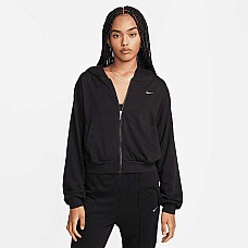 ДАМСКО ГОРНИЩЕ NIKE FN2415-010 NSW NK CHLL FT FZ HDY ЧЕРНО