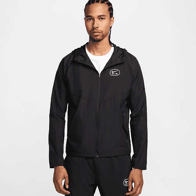 МЪЖКО ГОРНИЩЕ NIKE HM0187-010 NSW SW AIR RUN JKT ЧЕРНО