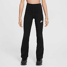ДЕТСКИ КЛИН ЗА МОМИЧЕ NIKE FZ5585-010 NSW CLSSC HR FLARE TGHT LBR ЧЕРЕН