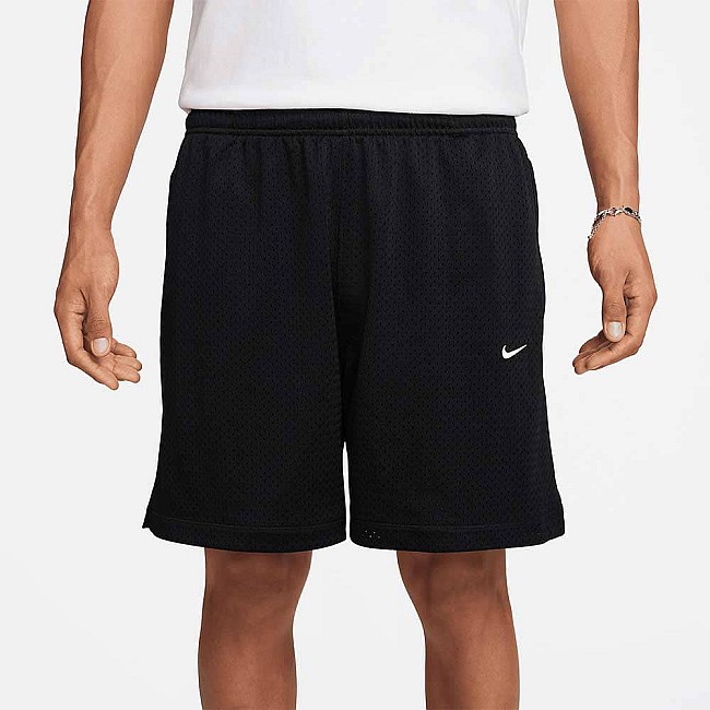 МЪЖКИ КЪСИ ПАНТАЛОНИ NIKE SOLO SWOOSH MESH SHORT ЧЕРНИ