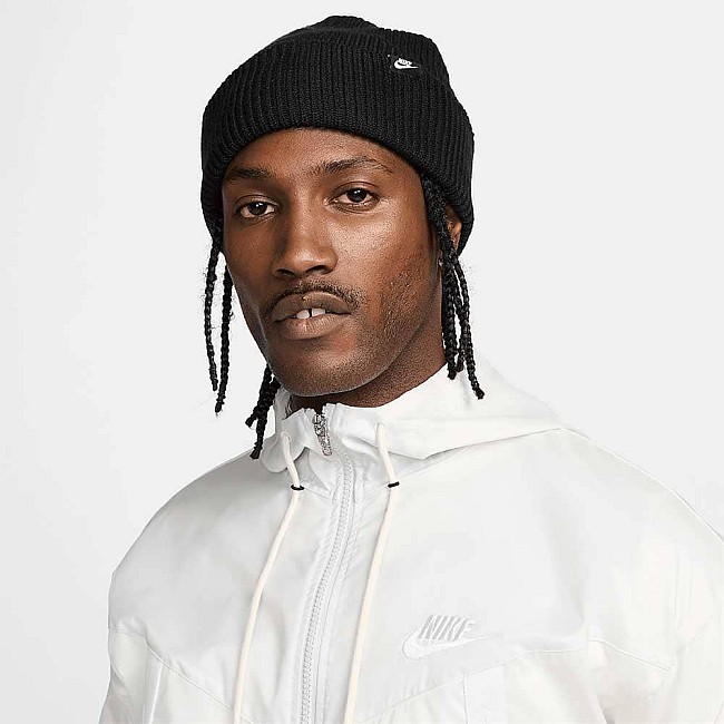 ЗИМНА ШАПКА NIKE HF0326-010 PEAK BEANIE TC FUT LAB L ЧЕРНА