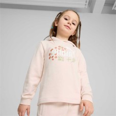 ДЕТСКИ СУИТШЪРТ ЗА МОМИЧЕ PUMA 68188250 FC ESS+ HOODIE TR БЛЕДОРОЗОВ
