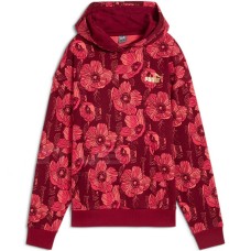 ДАМСКИ СУИТШЪРТ PUMA 68250113 ESS+ CLASS ACT AOP HOODIE TR ЧЕРВЕН