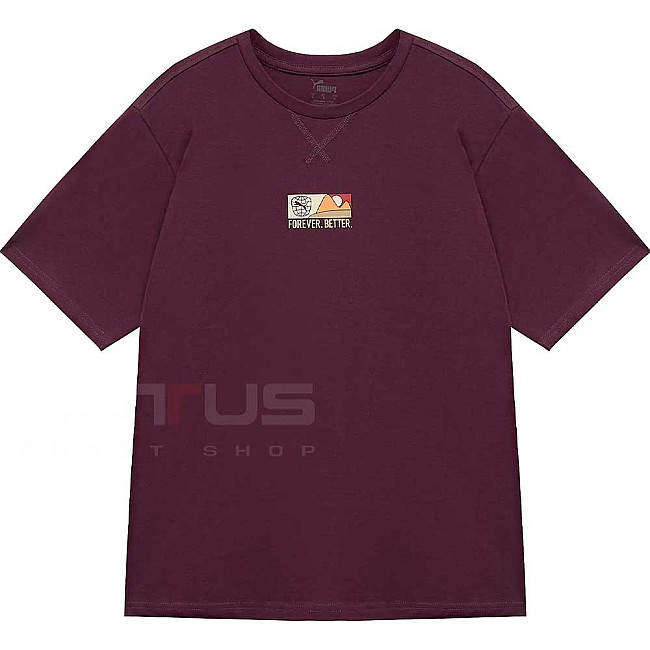ДАМСКА ТЕНИСКА PUMA 68192944 BETTER SPORTSWEAR TEE ТЪМНОЛИЛАВА