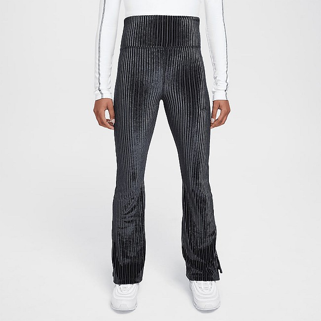 ДЕТСКИ КЛИН ЗА МОМИЧЕ NIKE HF4387-010 NSW TGHT FLARE COZY RIB ЧЕРЕН