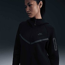 ДАМСКО ГОРНИЩЕ NIKE HV6747-010 NSW TCH FLC WR FZ HDY 2 ЧЕРНО