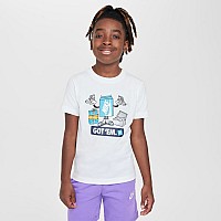 ДЕТСКА ТЕНИСКА ЗА МОМЧЕ NIKE HF5995-100 NSW TEE BOXY GOT EM БЯЛА