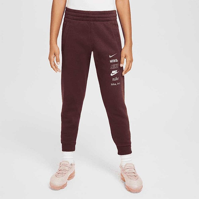 ДЕТСКО ДОЛНИЩЕ ЗА МОМЧЕ NIKE HQ0973-652 NSW CLUB FLC JGGR MLOGO БОРДО