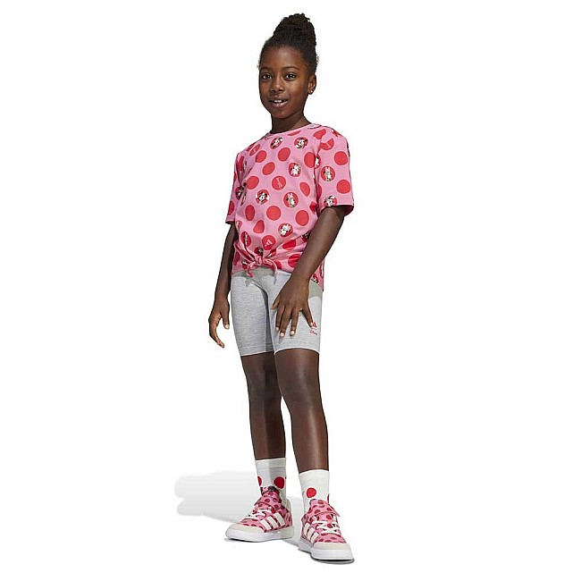 ДЕТСКИ СПОРТЕН ЕКИП ЗА МОМИЧЕ ADIDAS JF3646 DY MINI T SET РОЗОВ/СИВ
