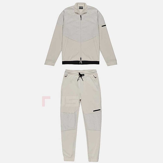 МЪЖКИ СПОРТЕН ЕКИП EA7 EMPORIO ARMANI 7M000328-U8058 ATHLETIC MIX M T-SUIT TT FZ CH CO PL БЛЕДОЗЕЛЕН