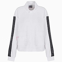 ДАМСКО ГОРНИЩЕ EA7 EMPORIO ARMANI 7W000171-U0002 LOGO SERIES W T-TOP FZ TAPE БЯЛО