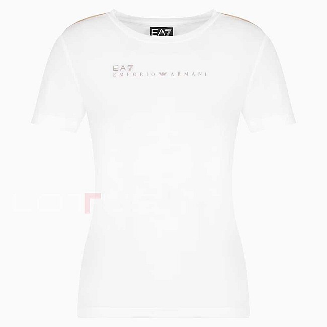 ДАМСКА ТЕНИСКА EA7 EMPORIO ARMANI 7W000274-U0002 NATURAL VENTUS7 W TEE SS БЯЛА